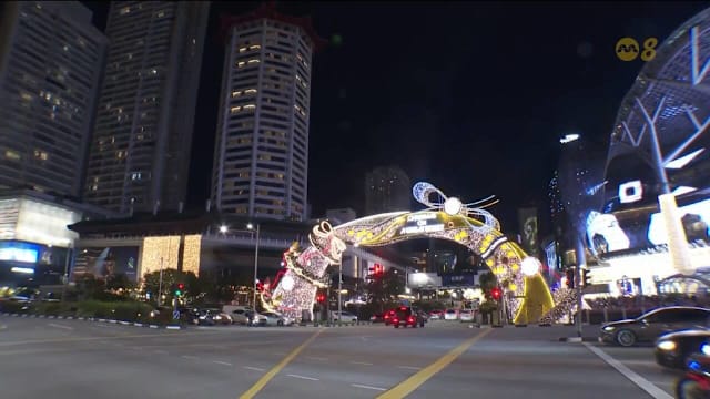 乌节路圣诞亮灯登场　携公益金助残障人士