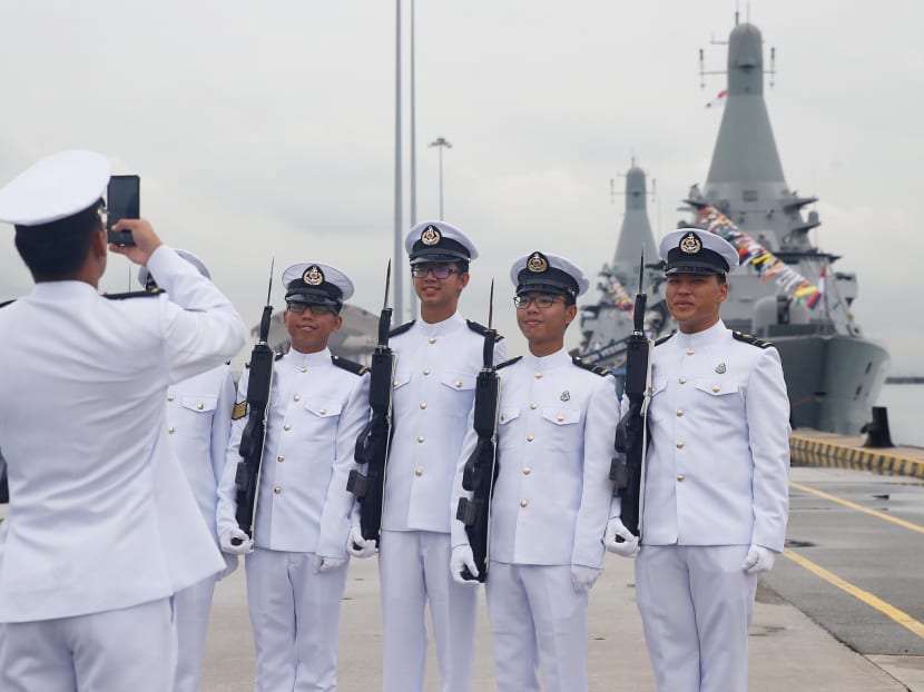 Commissioning of RSN's second and third Littoral Mission Vessel (LMV)