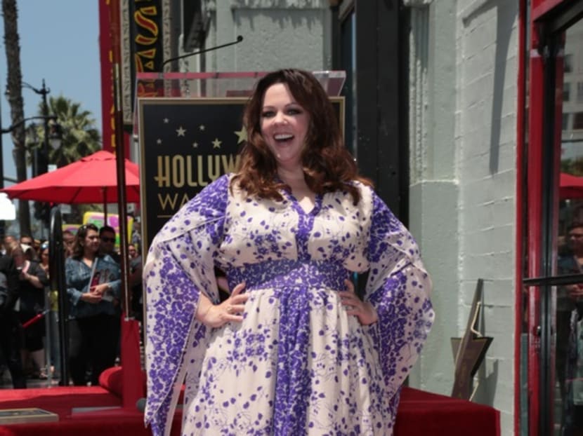 Melissa McCarthy on her star on the Hollywood Walk of Fame. Photo credit: Twentieth Century Fox
