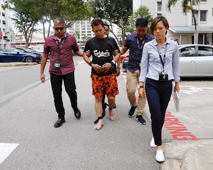 Suspect who allegedly facilitated Chew Eng Han’s escape plan revisits crime scene