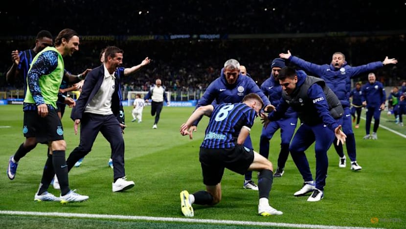 Calhanoglu inspires Inter fightback to sink Como and reach Coppa Italia final