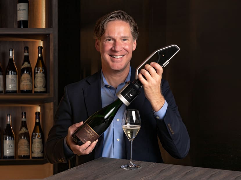 Meet the medical engineer that revolutionised the way wines are served and sold with a chemotherapy needle  