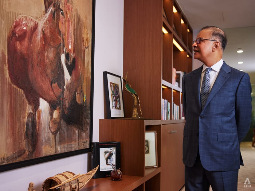 After surviving war, this self-made billionaire in Singapore collects art depicting themes of hardship, progress and perseverance After surviving war, this self-made billionaire in Singapore collects art depicting themes of hardship, progress and perseverance