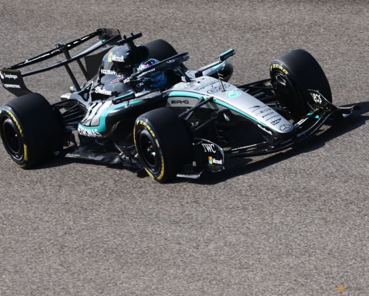Mercedes end first Bahrain F1 test one-two on the timesheets