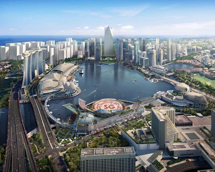 Construction starts on NS Square at Marina Bay