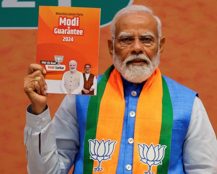 Commentary: Indian PM Modi's campaign gets a big boost from Western praise