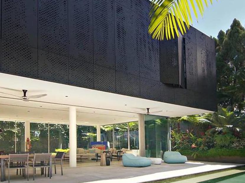 For this family of four, home is a Bali-style oasis in the middle of Singapore
