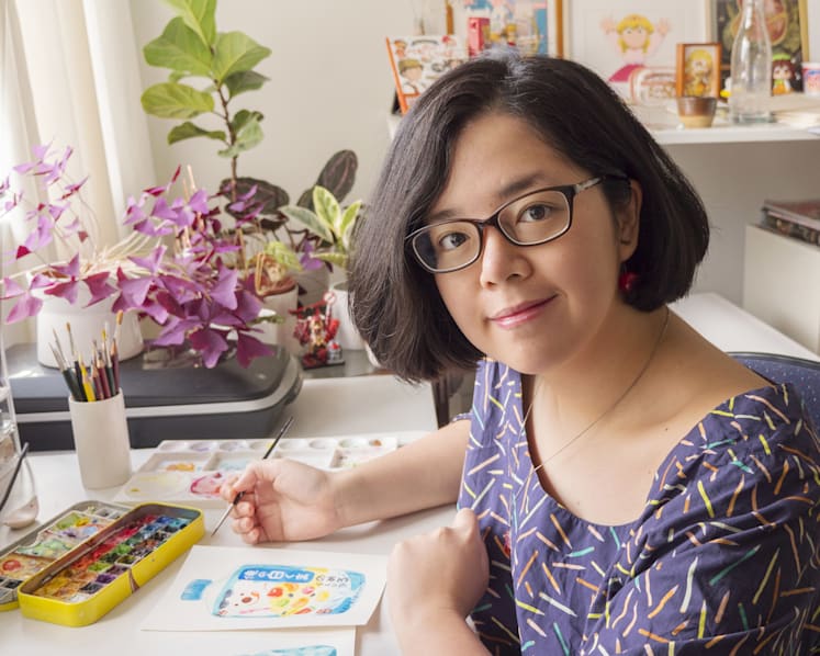 Creative Capital: The artist who paints mouthwatering food in watercolour