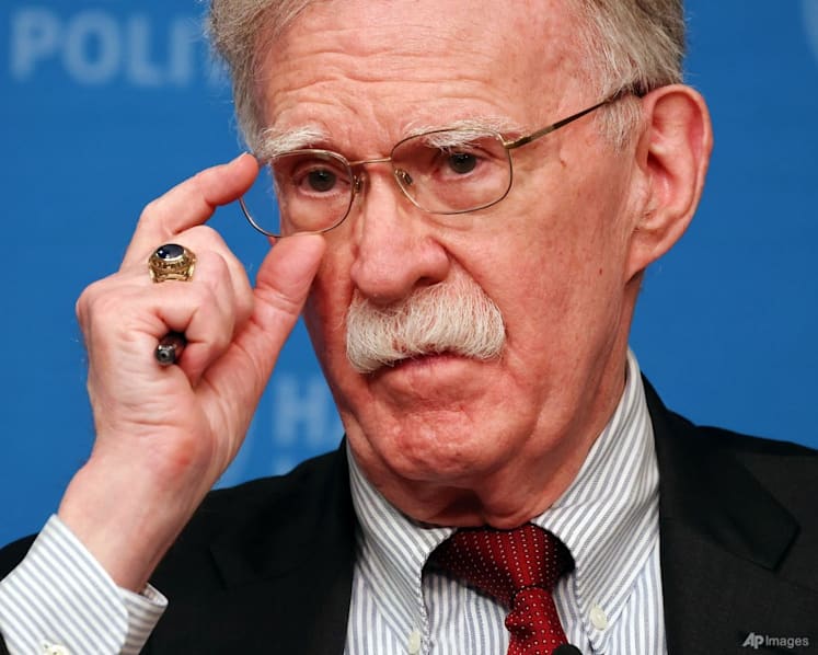 Ex-Trump adviser Bolton to plead guilty in classified documents case, faces US$2.25 million fine