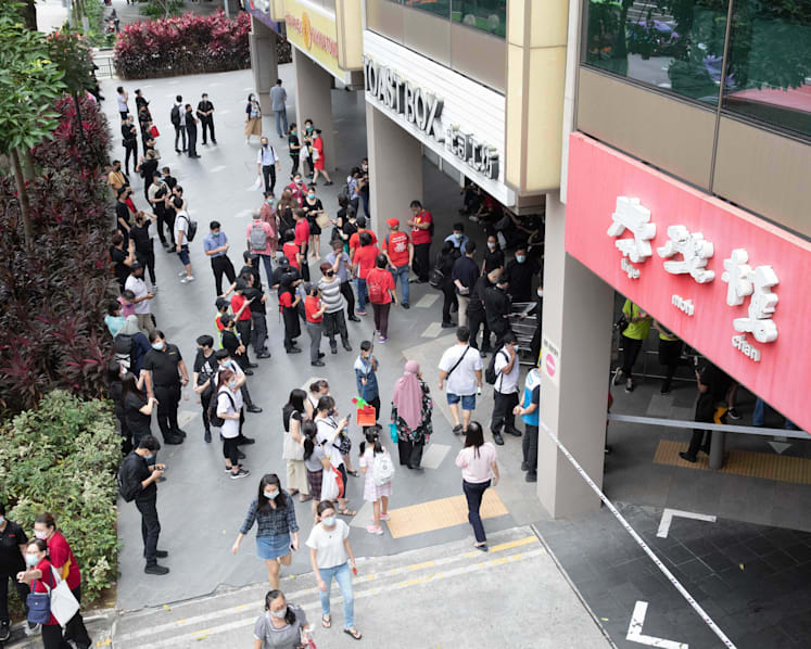 Chinatown Point shoppers, workers evacuated after fire breaks out at luxury bag store
