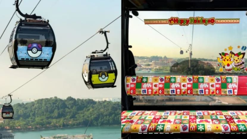 Kereta kabel bertemakan Pokemon di Sentosa hingga 31 Disember Kereta kabel bertemakan Pokemon di Sentosa hingga 31 Disember