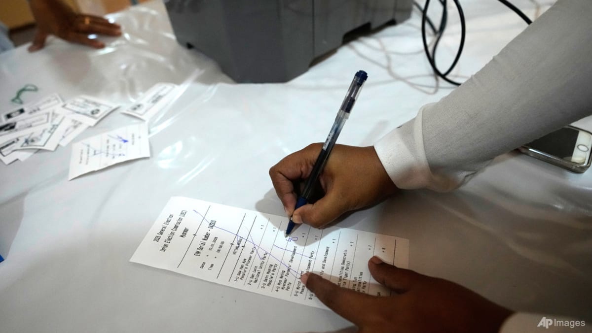 Myanmar votes in second phase of military-run election