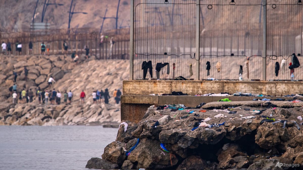 Spain's North Africa enclave returns to normal as migrants depart