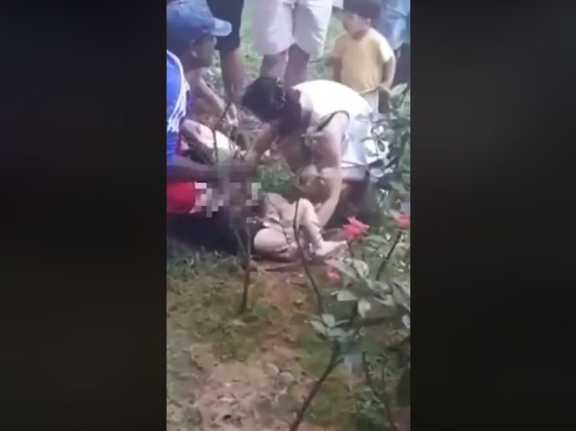 The toddler was standing on a stool when he fell from the window of his flat, TODAY understands.