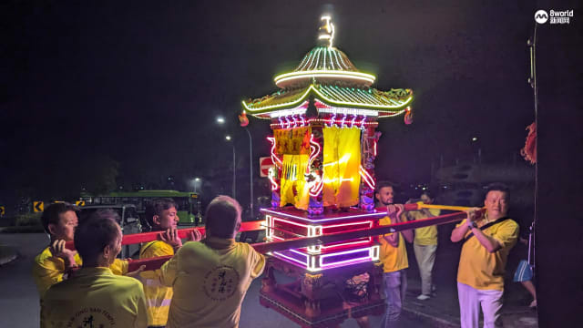 【相册】汫水港斗母宫凤山寺三巴旺海边恭迎九皇爷圣驾