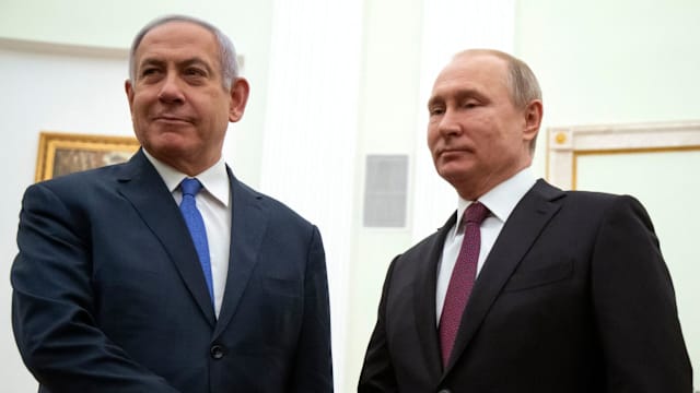 普京和内坦亚胡通电话 讨论中东局势