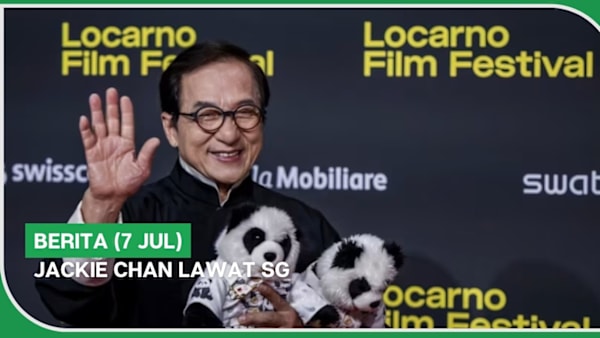 BERITA (7 Jul) | Jackie Chan lawat SG