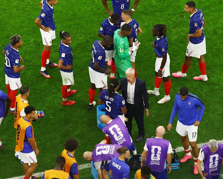 We were second best, France coach concedes after chastening World Cup loss