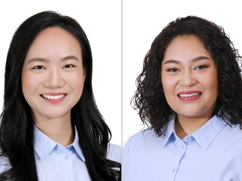 Ms Nicole Seah (left) is the Workers' Party's new youth wing president while Ms Raeesah Khan is now its deputy treasurer. Ms Nicole Seah (left) is the Workers' Party's new youth wing president while Ms Raeesah Khan is now its deputy treasurer.