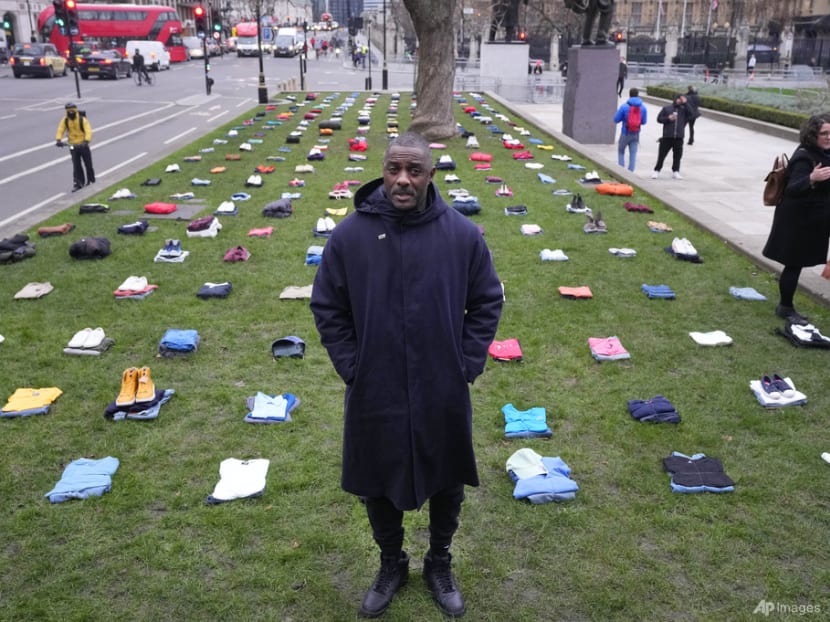 Actor Idris Elba calls for tougher action on knife crime after a spate of teen killings in Britain Actor Idris Elba calls for tougher action on knife crime after a spate of teen killings in Britain