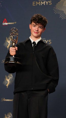 Adolescence actor Owen Cooper wins Emmy award for best supporting actor