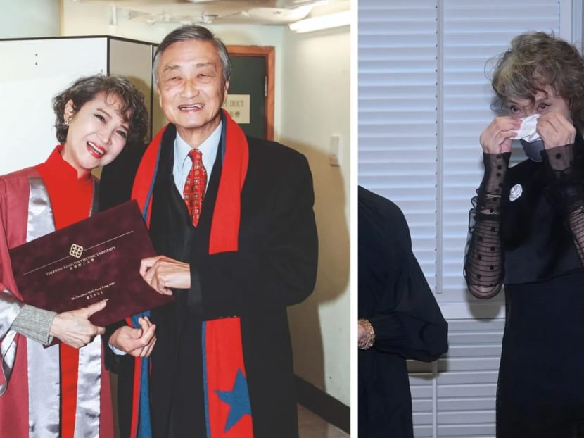 Veteran HK Star Siao Fong Fong Fulfils Late Husband&rsquo;s Wish With Memorial Service To Celebrate His Life