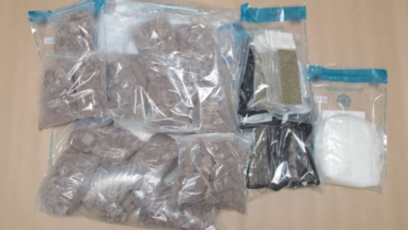 Two men arrested after more than S$1 million in drugs seized at Tuas Checkpoint