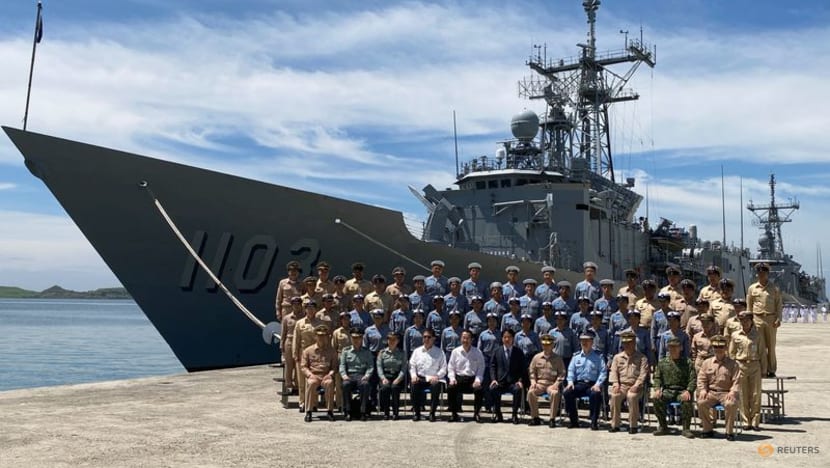 German warships to pass through Taiwan Strait this month: Report German warships to pass through Taiwan Strait this month: Report