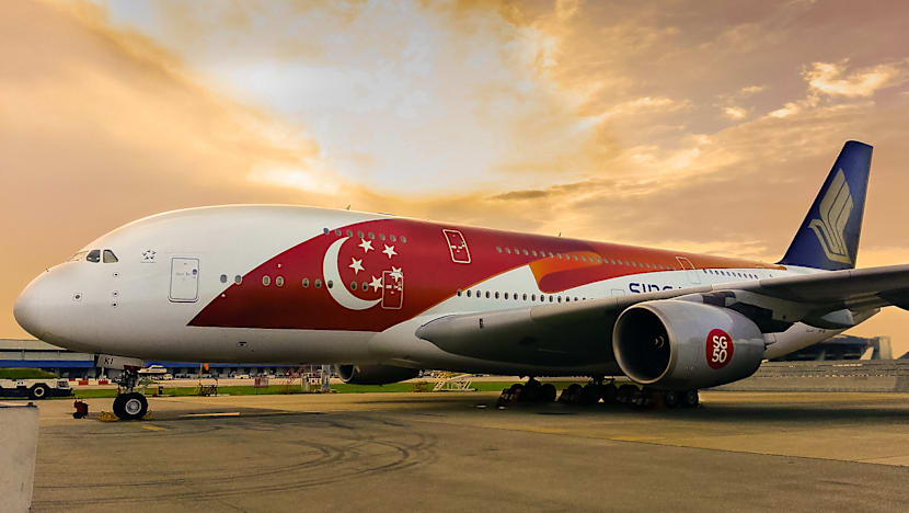 Singapore Airlines plane to fly in NDP for first time