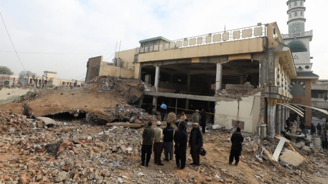 巴基斯坦回教堂爆炸案死亡人数 从101下调到84人