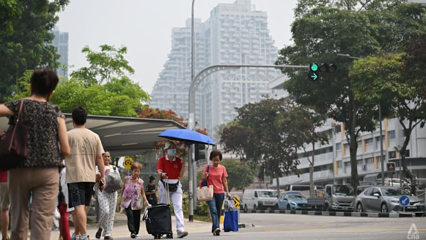 Singaporeans mask up, cut back on outdoor activities as haze level hits season high