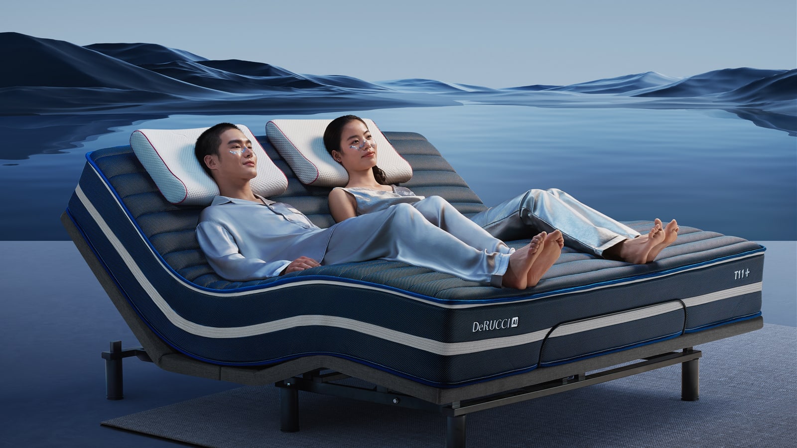 Smarter sleep, refreshed mornings with DeRucci's AI mattress