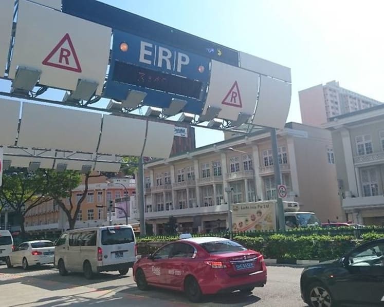 ERP to go up by S$1 at gantries along AYE, CTE from Feb 14
