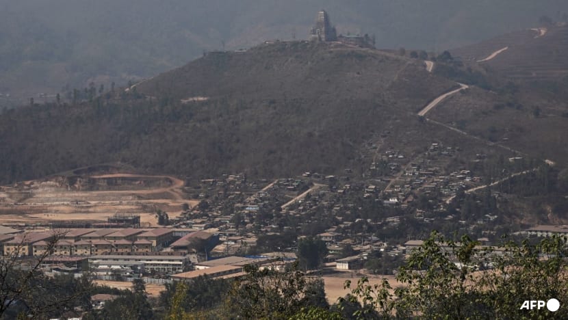 Hundreds flee across Thai border after attack on Myanmar military