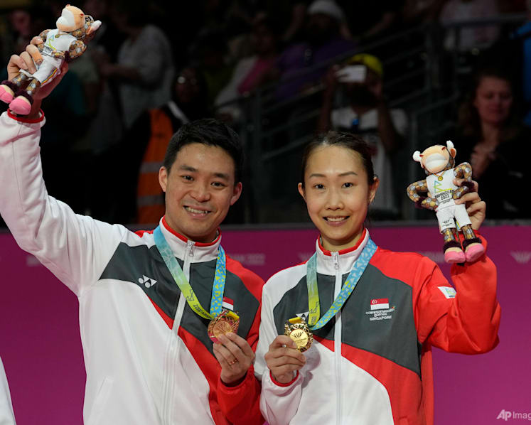 Terry Hee and Jessica Tan win Singapore’s first Commonwealth Games badminton mixed doubles gold