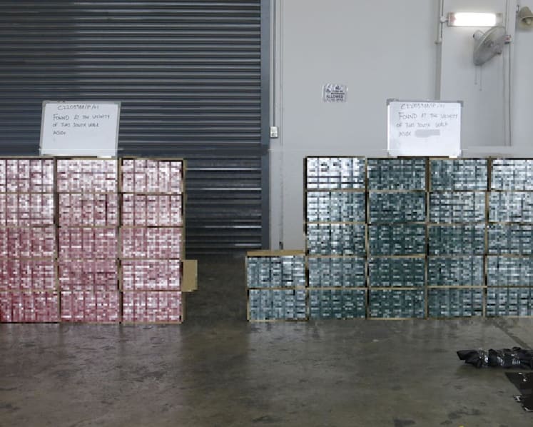 More than 1,000 cartons of duty-unpaid cigarettes seized in Tuas