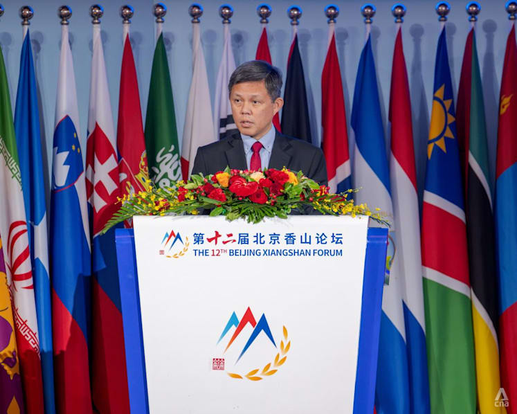 ‘Historic opportunity’ for great powers to lead, win world over amid fraying global order: Chan Chun Sing