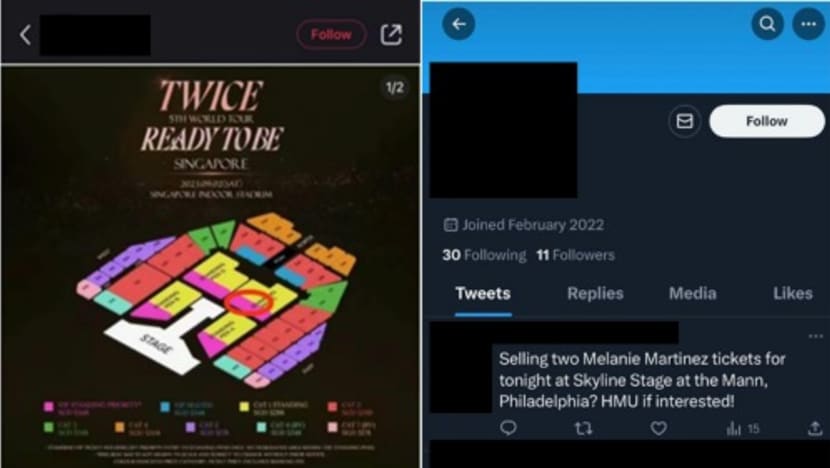Police warn of resurgence of concert ticket scam as at least 462 lose over S$480,000 since January