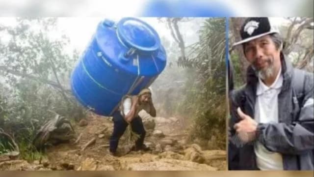 服务马国沙巴神山数十载 “大力士”阿比英当逝世