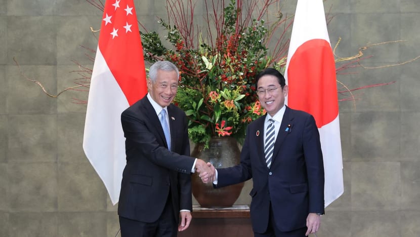 Singapore PM Lee, Japanese counterpart Fumio Kishida welcome new green and digital shipping corridor