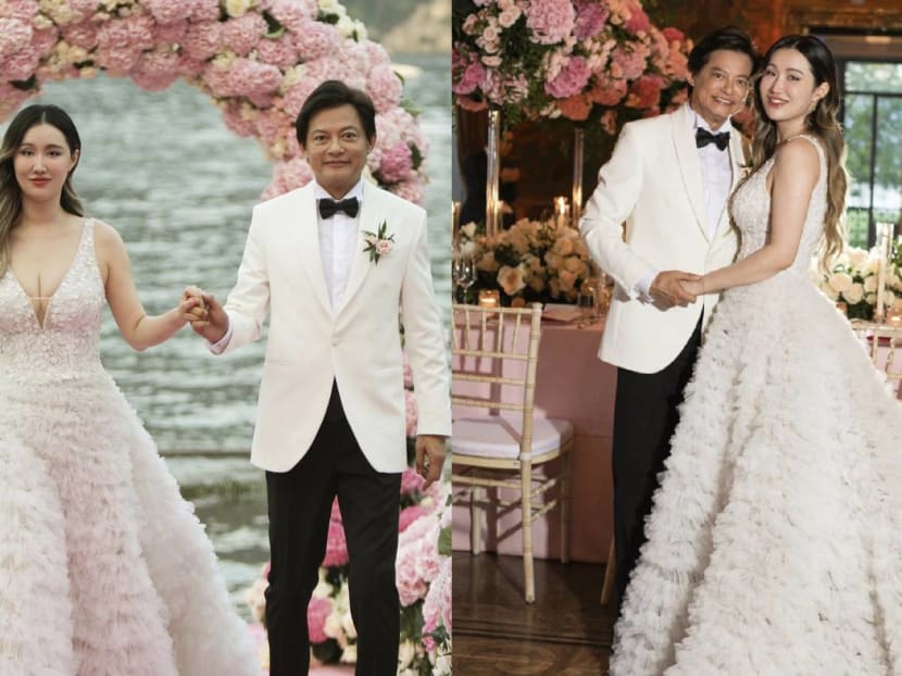 HK opera singer Warren Mok, 64, marries 37-year-old Chinese soprano girlfriend in lavish Italian wedding