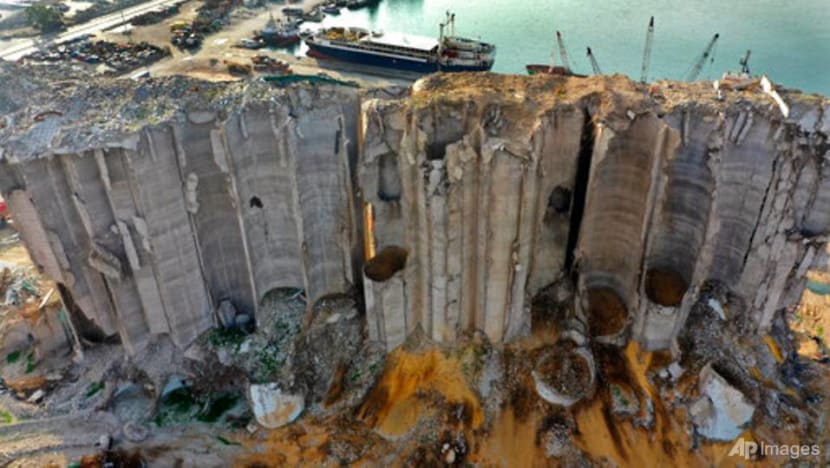 Beirut silos at heart of debate about remembering port blast Beirut silos at heart of debate about remembering port blast