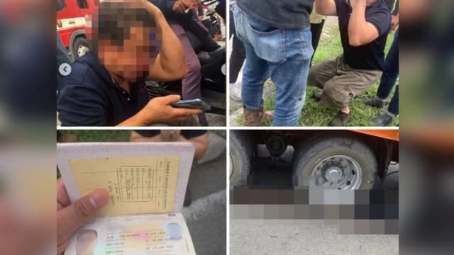 随意U转害他人送命 马国外籍司机被路人围殴求饶