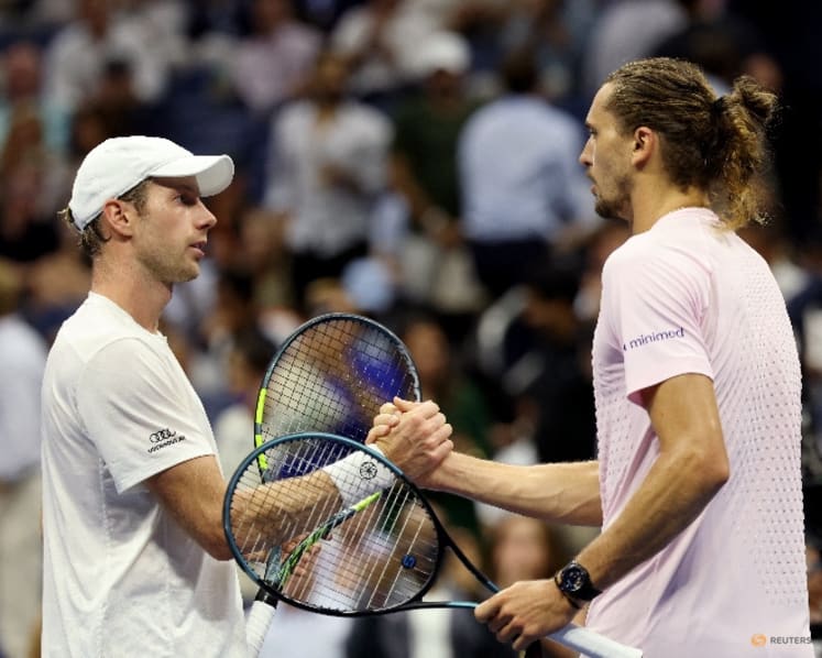 Zverev passes Van de Zandschulp test to reach US Open semis
