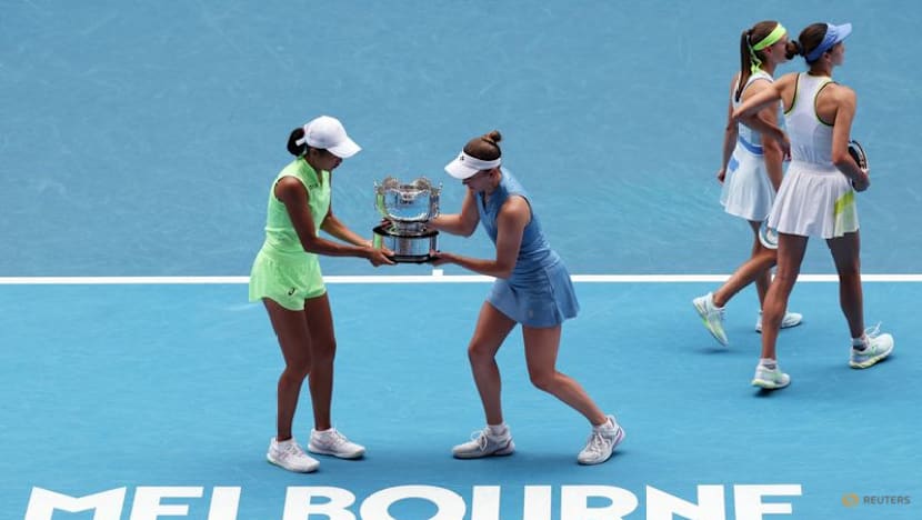 Mertens and Zhang win Australian Open women's doubles crown