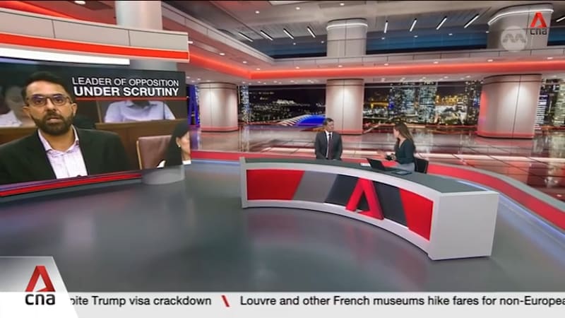 Assoc Prof Eugene Tan discusses Parliament motion on Pritam Singh