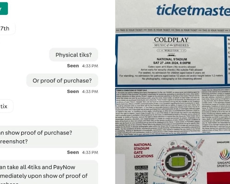 At least S$1.1 million lost to concert ticket scams over past year