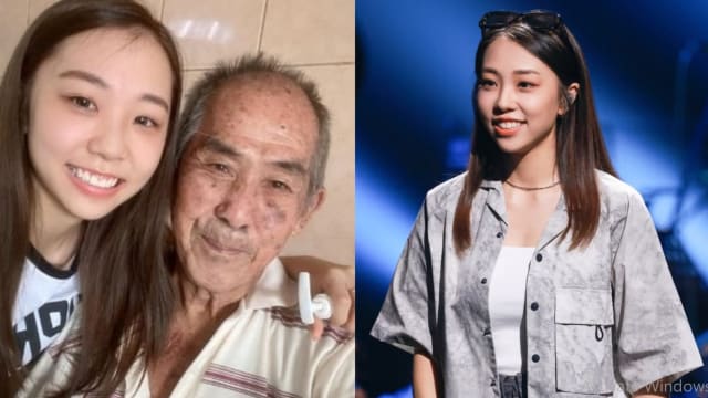 阿公过世　马国歌手艾薇悲痛不舍