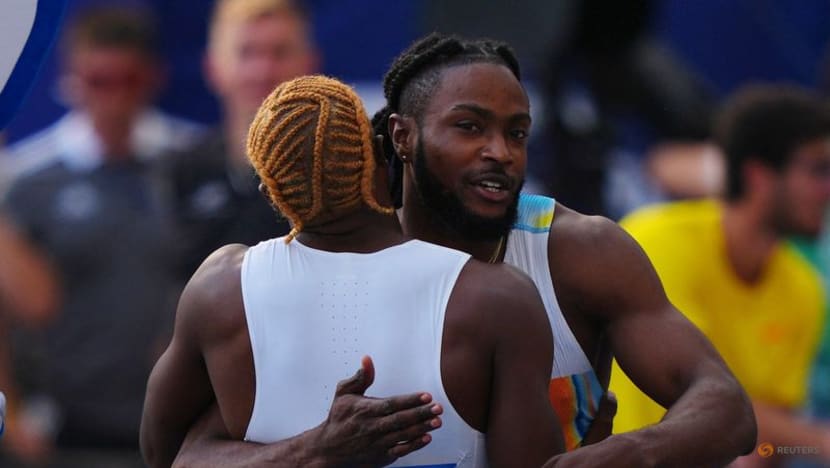 Thompson beats Lyles in Olympic final rematch in Silesia