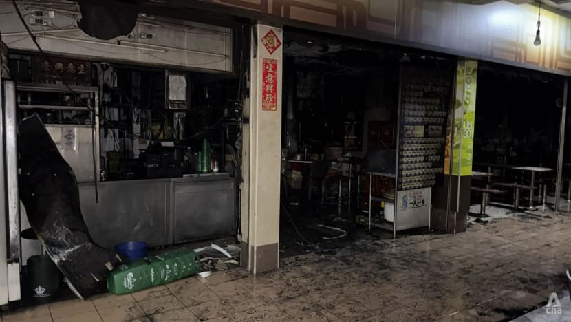Residents evacuated after fire breaks out at Ubi coffee shop Residents evacuated after fire breaks out at Ubi coffee shop